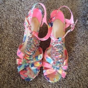 Gianni Bini Multi Color Wedges